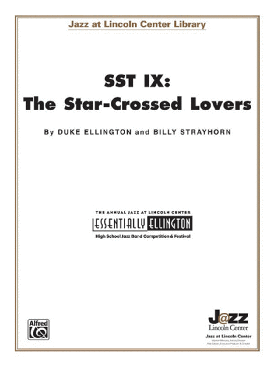 SST IX: The Star Crossed Lovers Jazz Ensemble scores gallery preview page 1