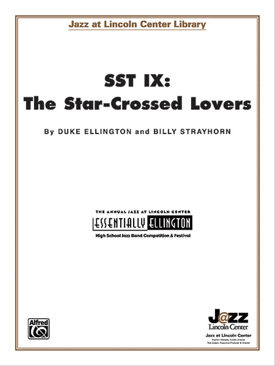 SST IX: The Star Crossed Lovers Jazz Ensemble scores gallery preview page 1