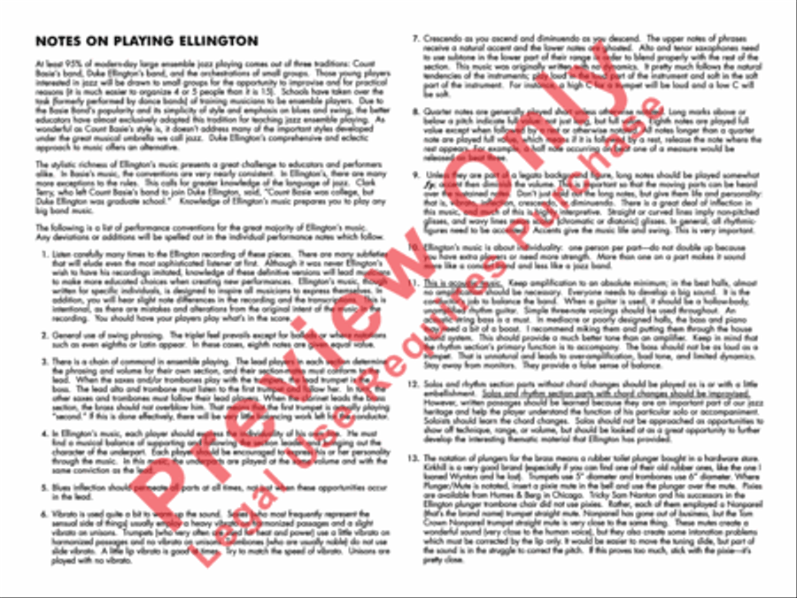 SST IX: The Star Crossed Lovers Jazz Ensemble scores gallery preview page 3
