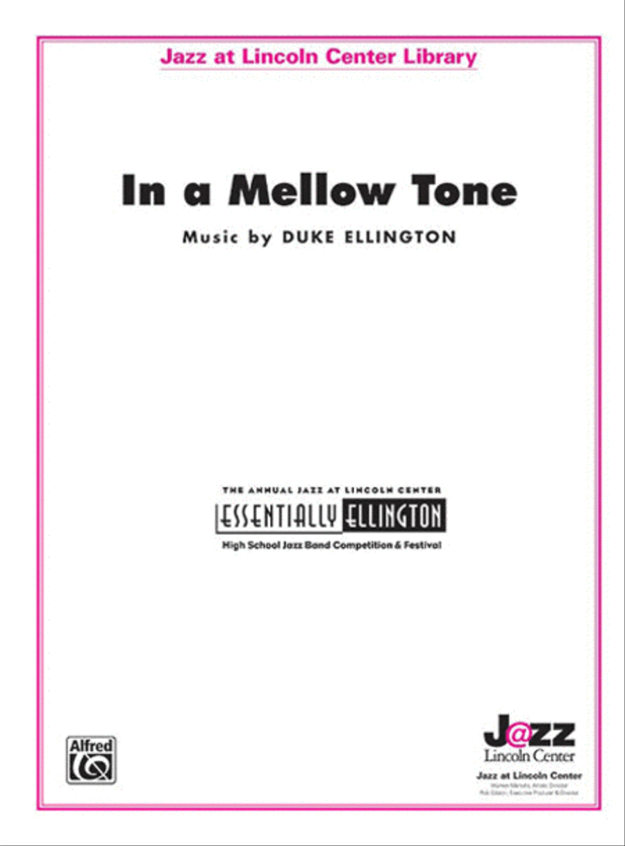 In a Mellow Tone In a Mellow Tone Jazz Ensemble scores gallery preview page 1