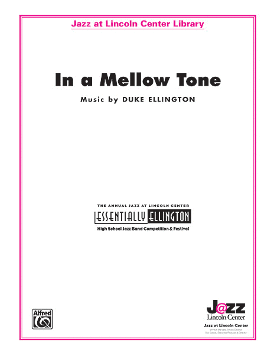 In a Mellow Tone In a Mellow Tone Jazz Ensemble scores gallery preview page 1