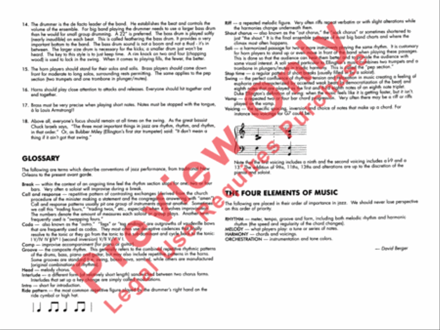 Half the Fun Half the Fun Jazz Ensemble scores gallery preview page 4