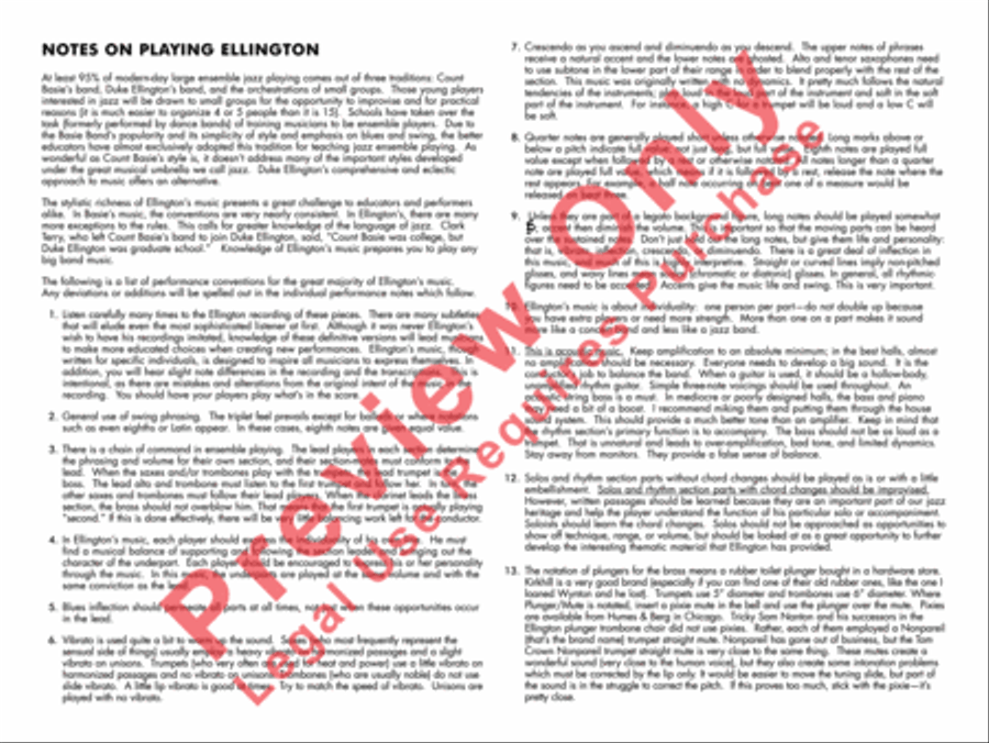 Main Stem Main Stem Jazz Ensemble scores gallery preview page 3