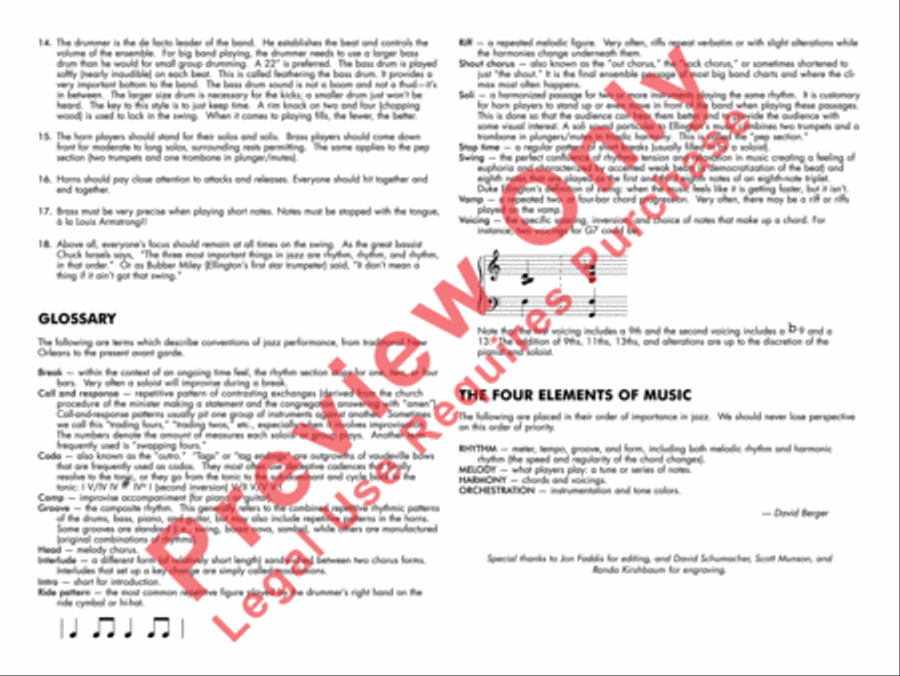 Main Stem Main Stem Jazz Ensemble scores gallery preview page 4
