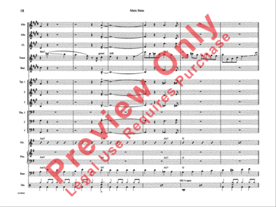 Main Stem Main Stem Jazz Ensemble scores gallery preview page 25