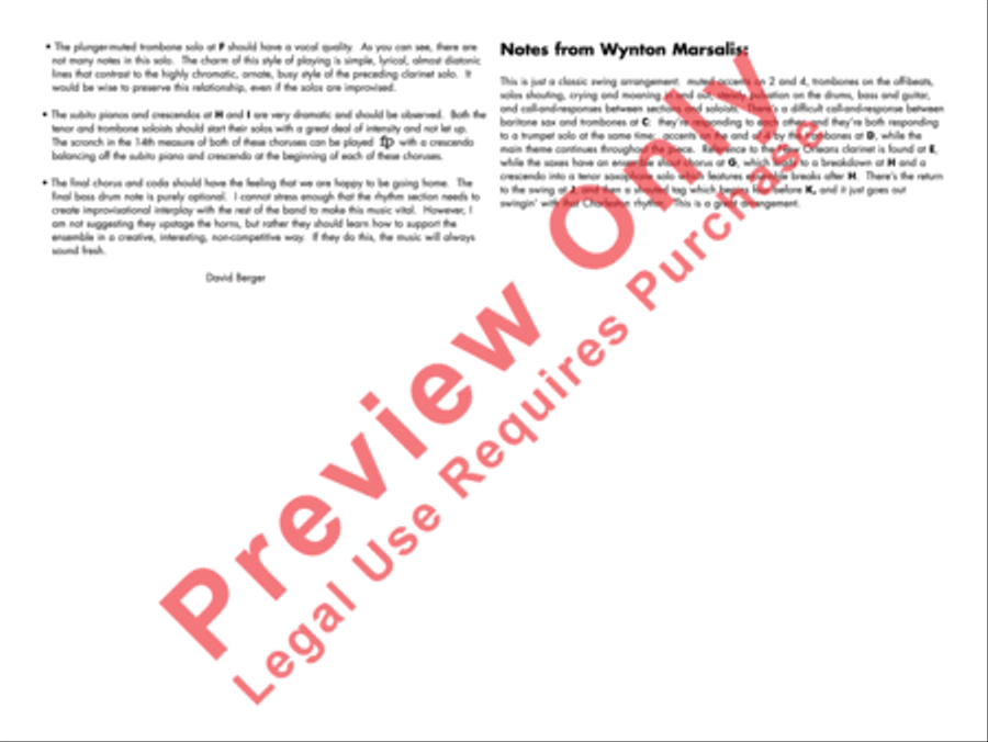 Main Stem Main Stem Jazz Ensemble scores gallery preview page 6