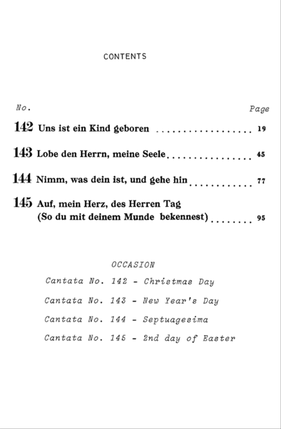 Cantatas No. 142-145 Cantatas No. 142-145 Choir scores gallery preview page 7