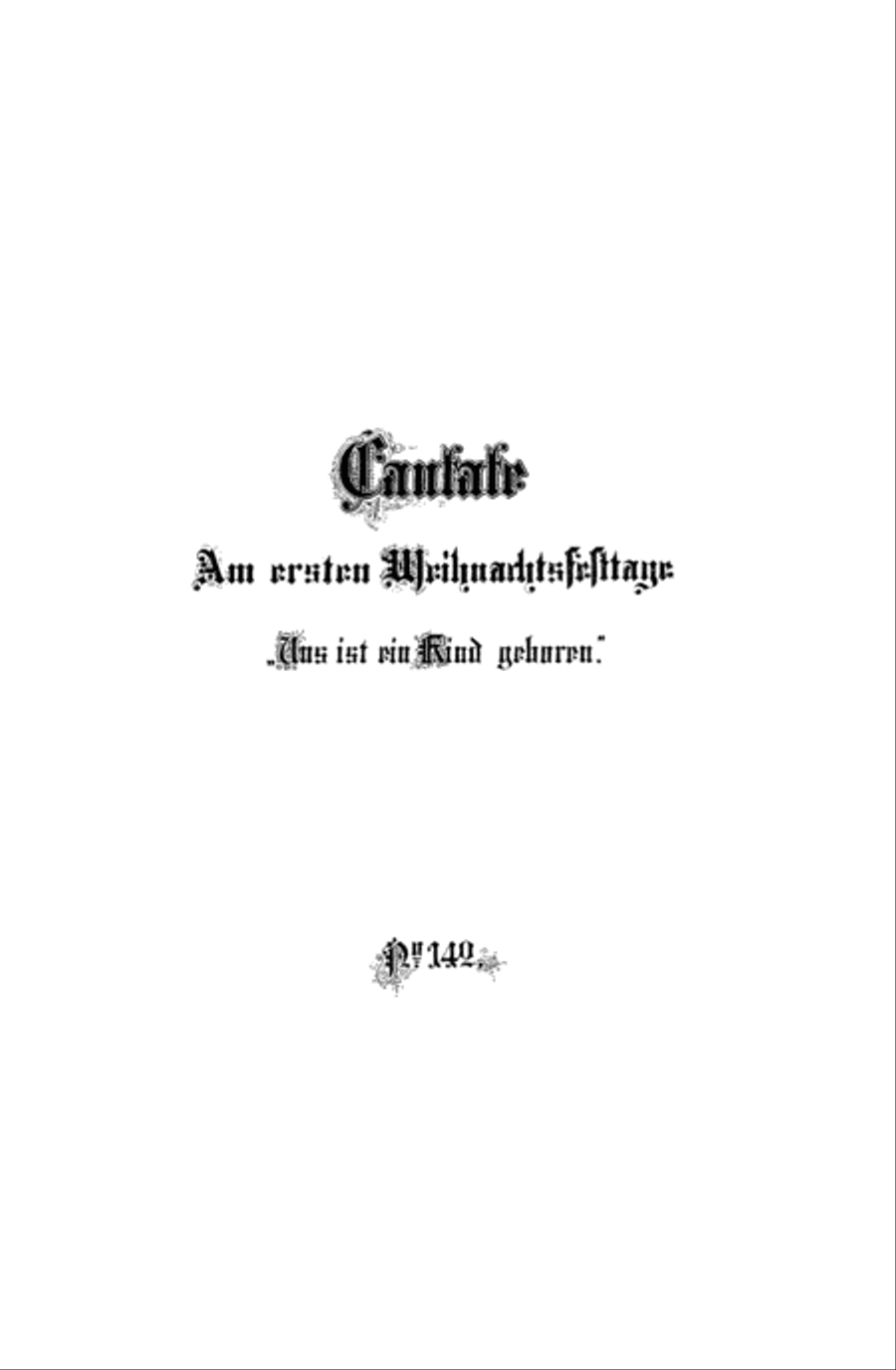Cantatas No. 142-145 Cantatas No. 142-145 Choir scores gallery preview page 8