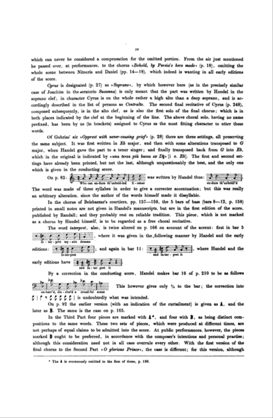 Belshazzar (1745) Choir scores gallery preview page 5