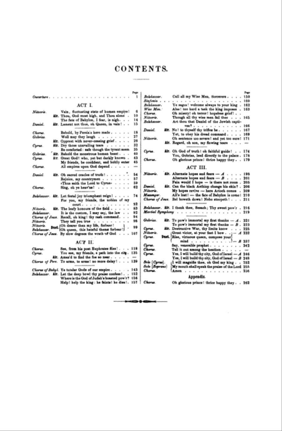 Belshazzar (1745) Choir scores gallery preview page 7