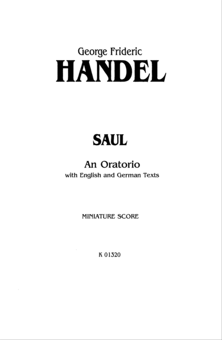 Saul (1739) Choir scores gallery preview page 2