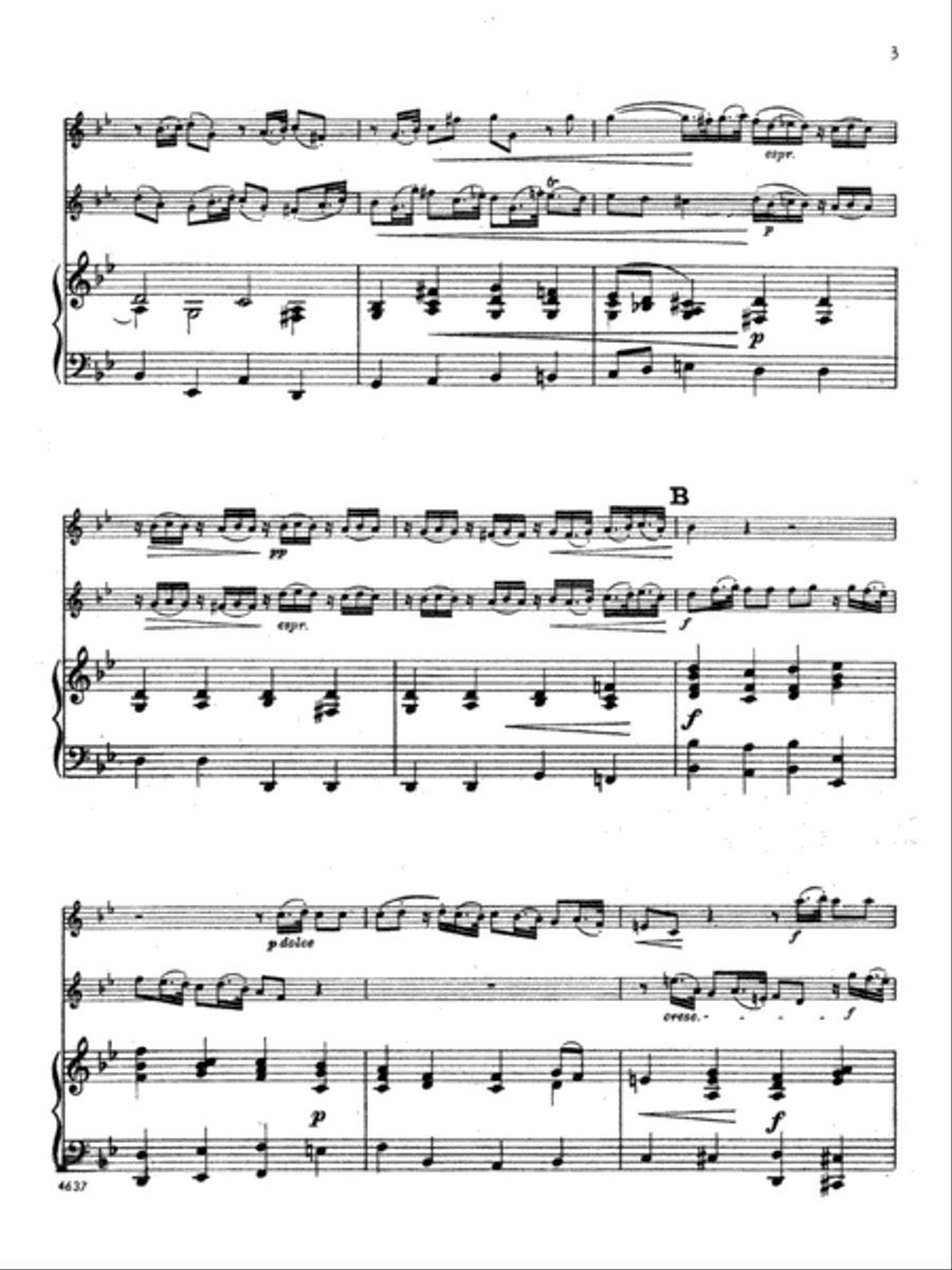 Sonata in G Minor, Op. 2, No. 8 String Duet scores gallery preview page 4