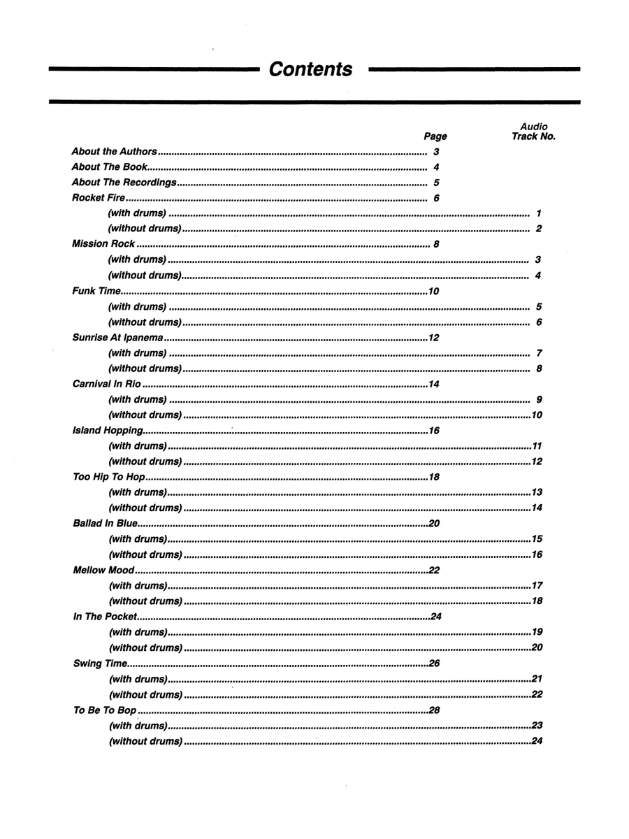 The Drumset Performer, Volume 1 Drum Set scores gallery preview page 2