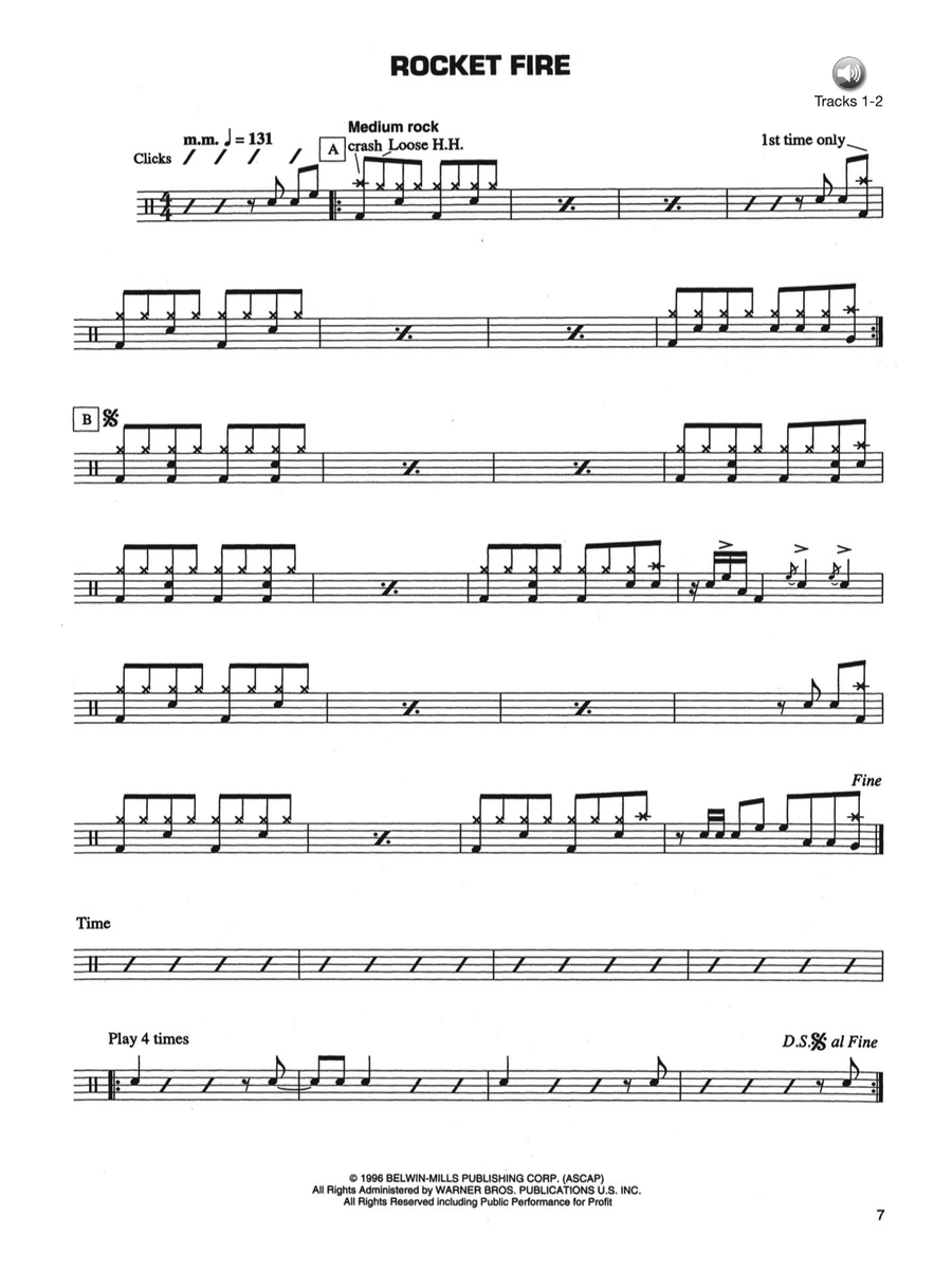 The Drumset Performer, Volume 1 Drum Set scores gallery preview page 3