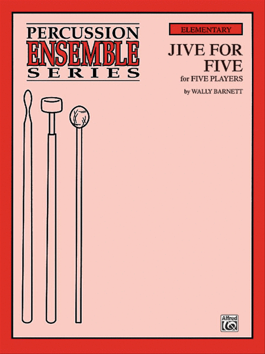 Jive for Five Percussion scores gallery preview page 1