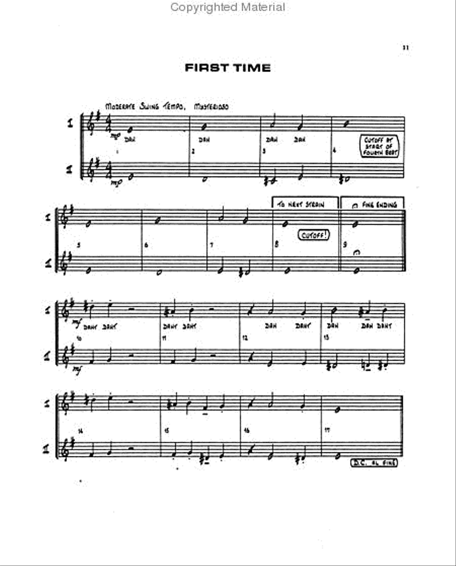 Reading Jazz Reading Jazz Jazz Ensemble scores gallery preview page 2