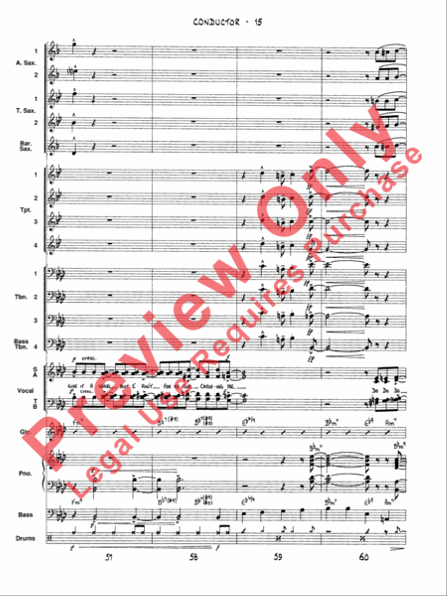 Satin Doll Satin Doll Voice scores gallery preview page 18