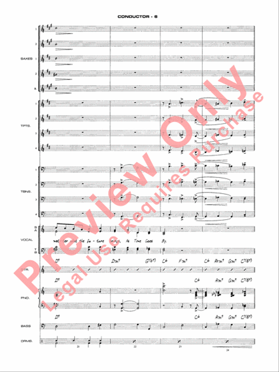 As Time Goes By As Time Goes By Voice scores gallery preview page 8