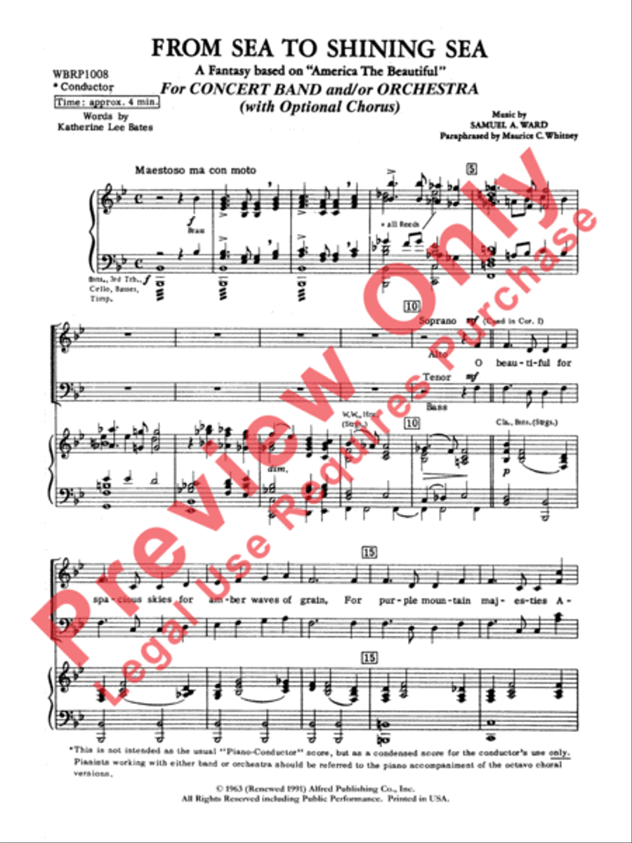From Sea to Shining Sea From Sea to Shining Sea String Orchestra scores gallery preview page 3