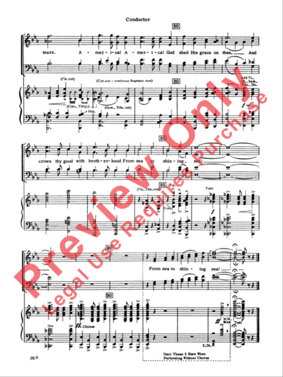 From Sea to Shining Sea From Sea to Shining Sea String Orchestra scores gallery preview page 8