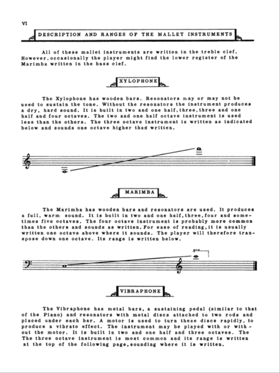 Modern Method for Four Mallets Percussion scores gallery preview page 15