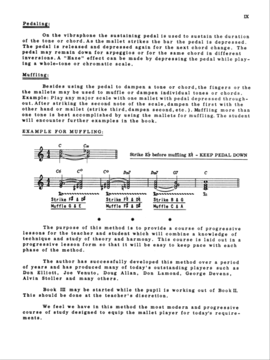 Modern Method for Four Mallets Percussion scores gallery preview page 18