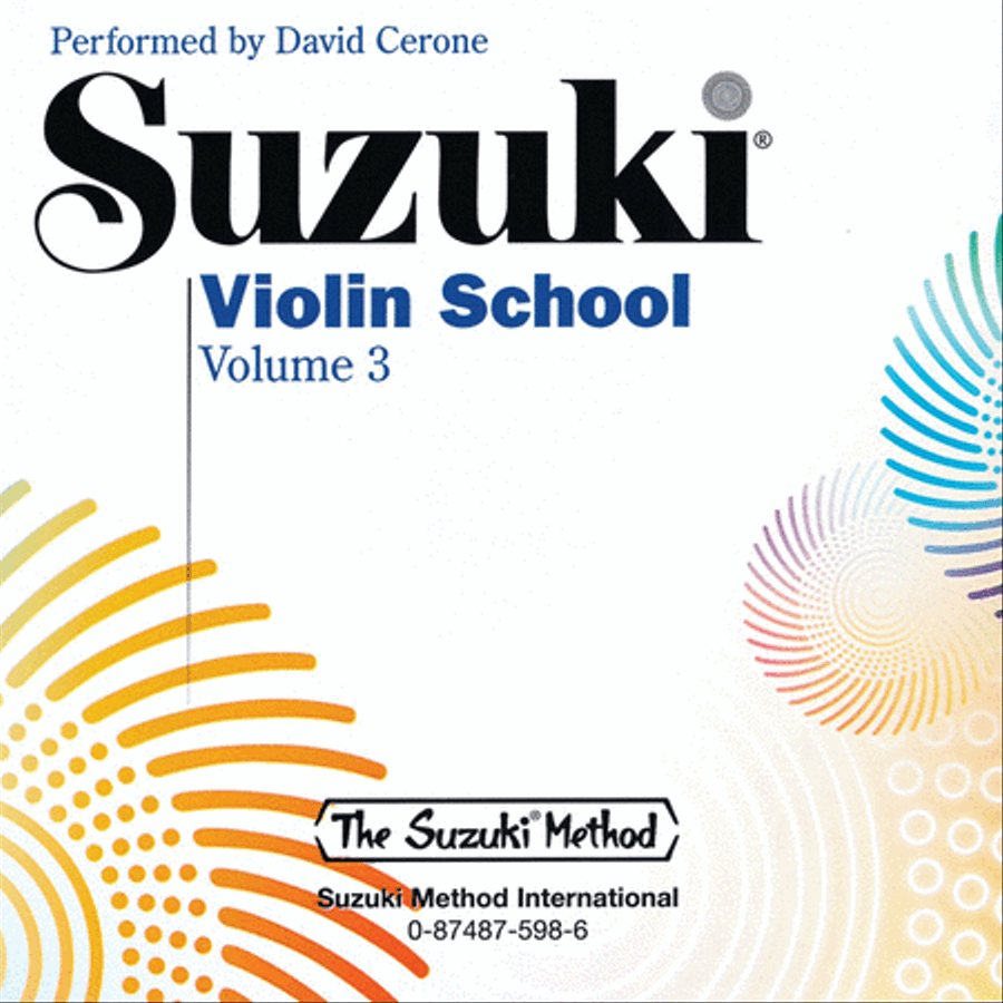 Suzuki Violin School, Volume 3 Violin scores gallery preview page 1