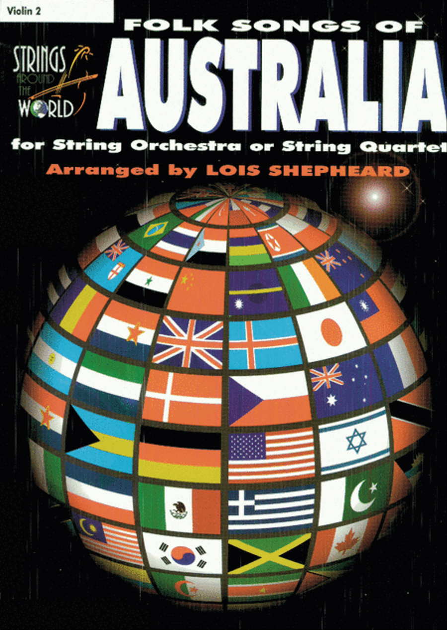 Strings Around the World -- Folk Songs of Australia String Orchestra scores gallery preview page 1