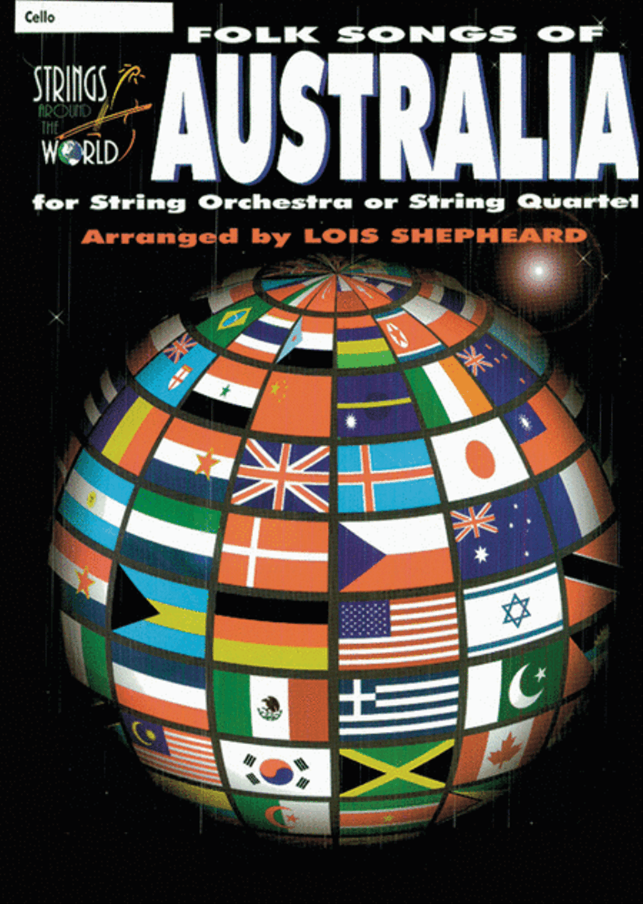 Strings Around the World -- Folk Songs of Australia String Orchestra scores gallery preview page 1