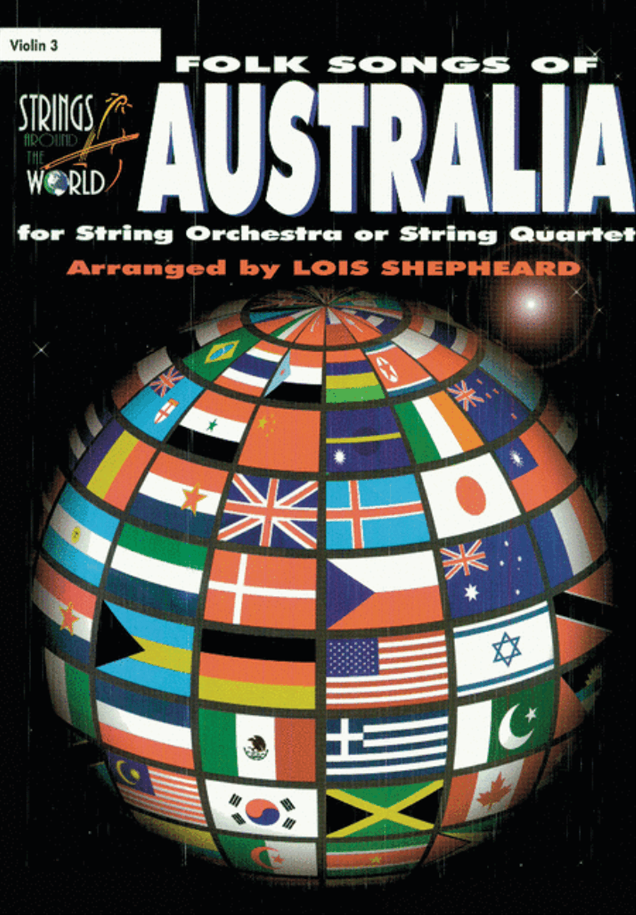Strings Around the World -- Folk Songs of Australia String Orchestra scores gallery preview page 1