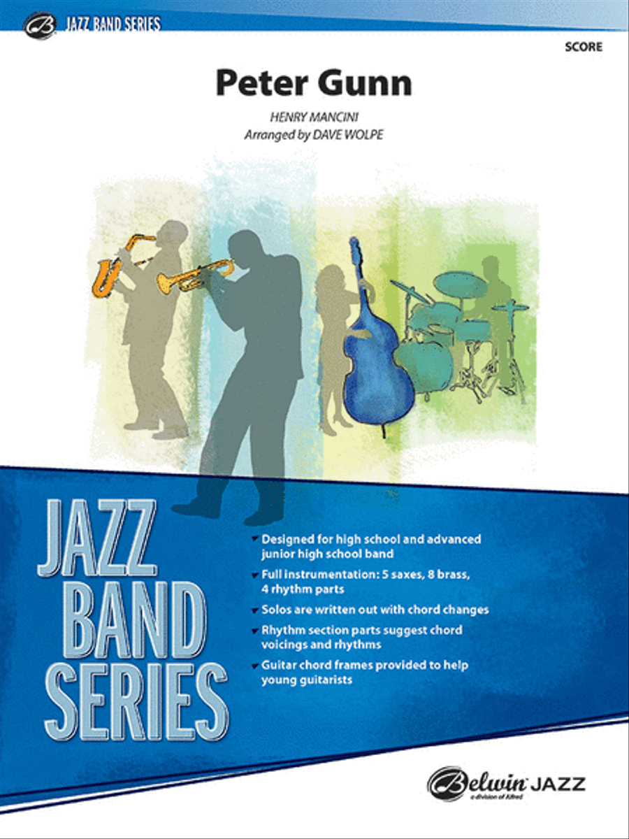 Peter Gunn Peter Gunn Jazz Ensemble scores gallery preview page 1