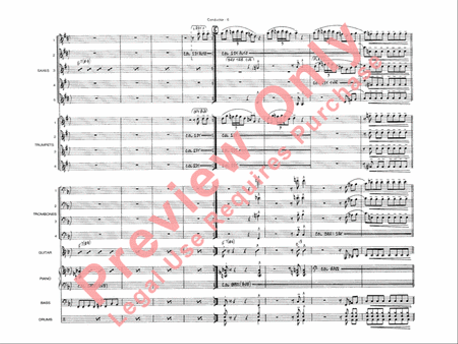 Peter Gunn Peter Gunn Jazz Ensemble scores gallery preview page 9