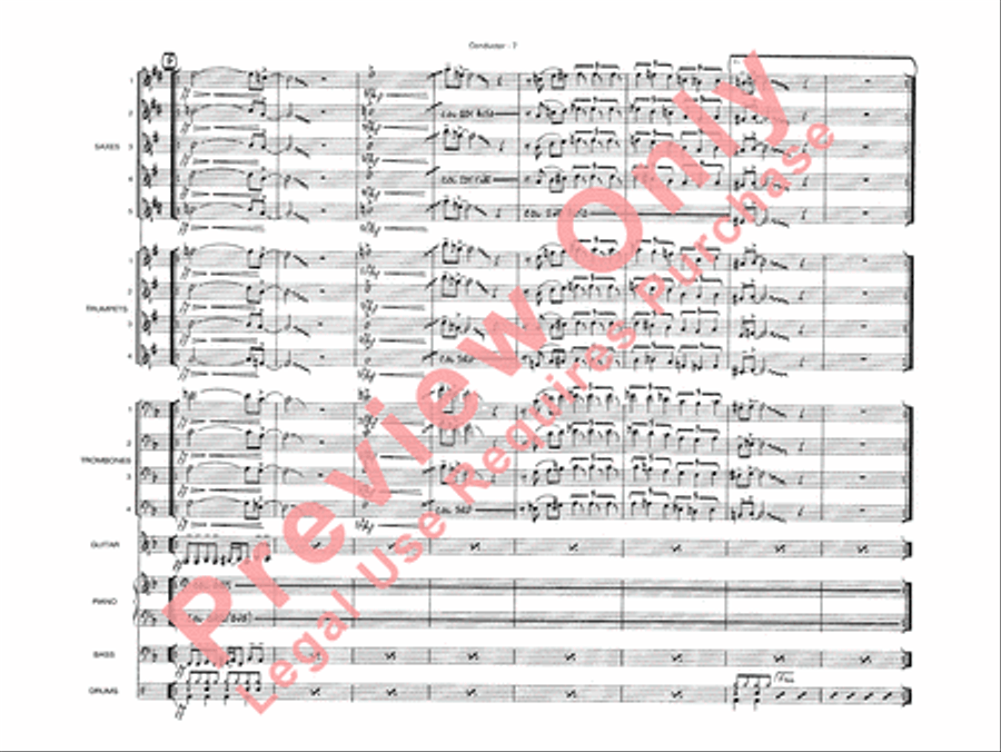 Peter Gunn Peter Gunn Jazz Ensemble scores gallery preview page 10