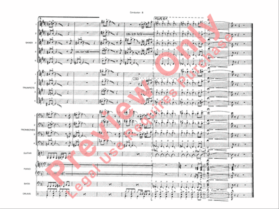 Peter Gunn Peter Gunn Jazz Ensemble scores gallery preview page 11