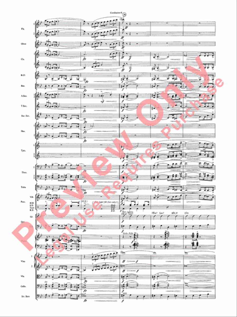 The Pink Panther The Pink Panther Full Orchestra scores gallery preview page 10