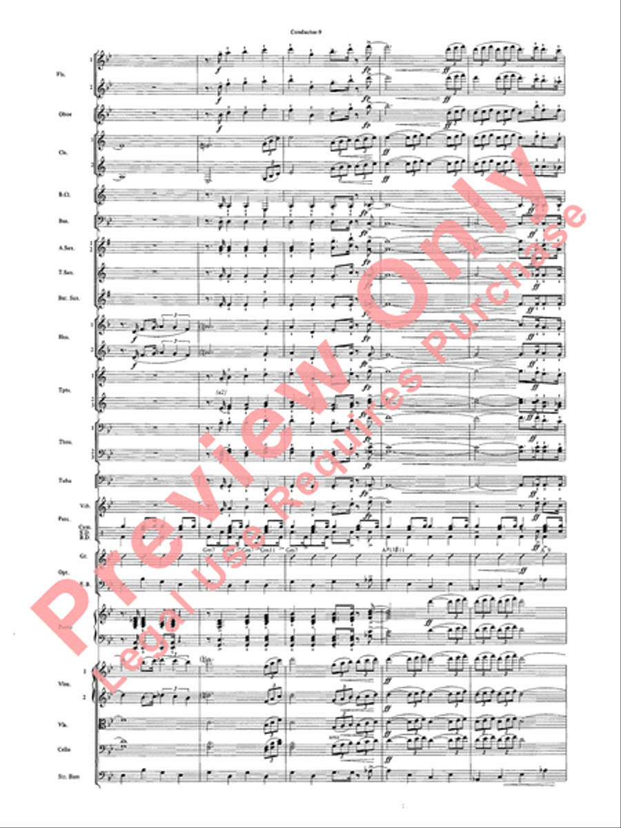 The Pink Panther The Pink Panther Full Orchestra scores gallery preview page 11
