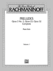 The Piano Works of Rachmaninoff, Volume 1