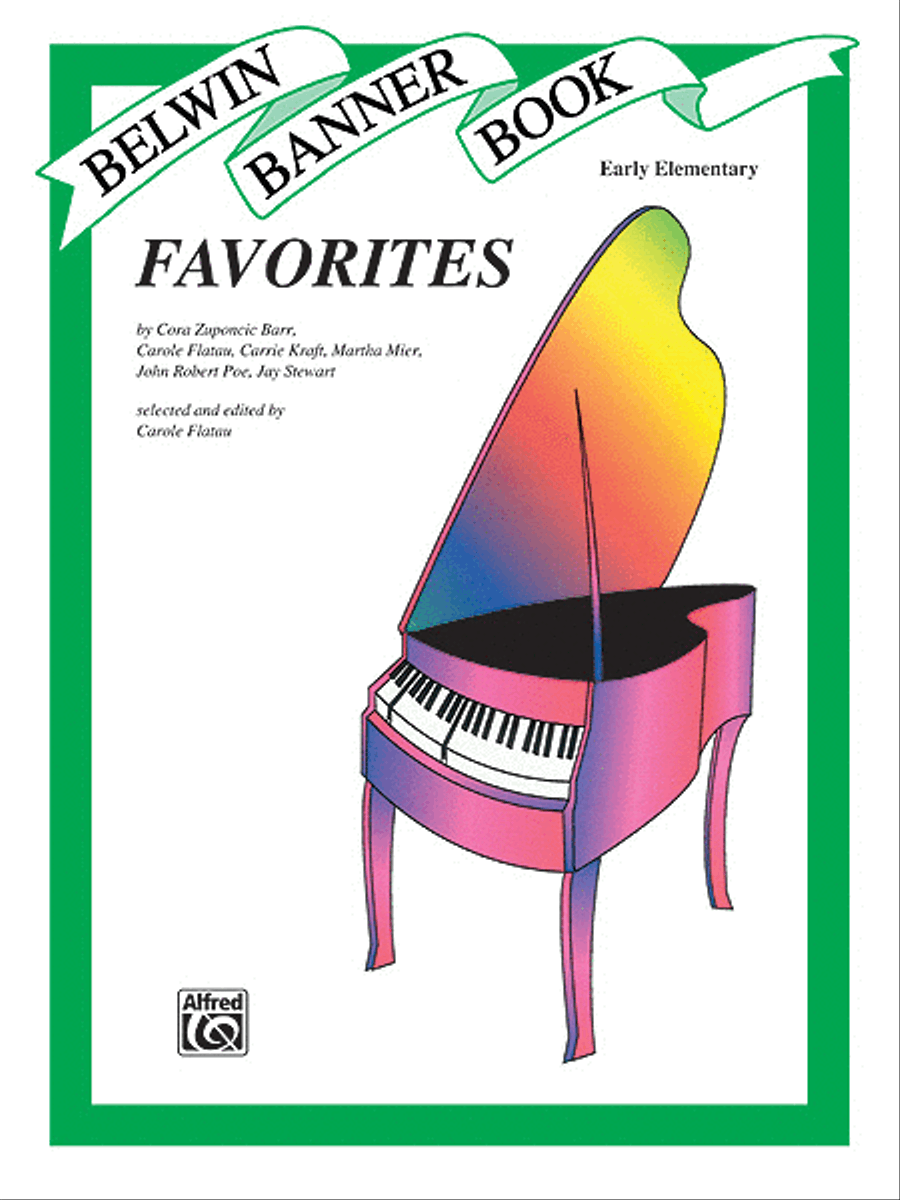 Belwin Banner Book Favorites Easy Piano scores gallery preview page 1