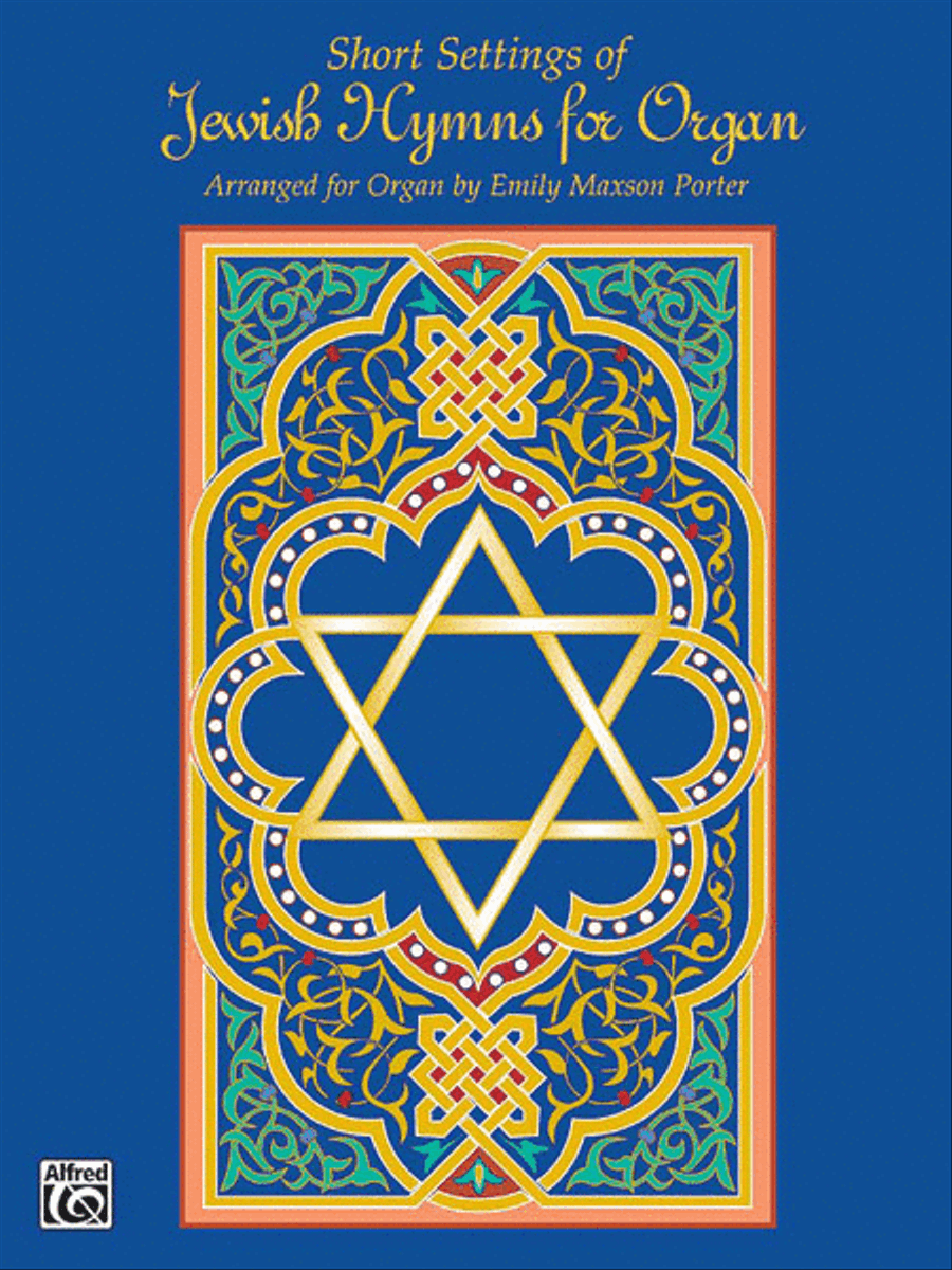 Short Settings of Jewish Hymns for Organ Organ Solo scores gallery preview page 1