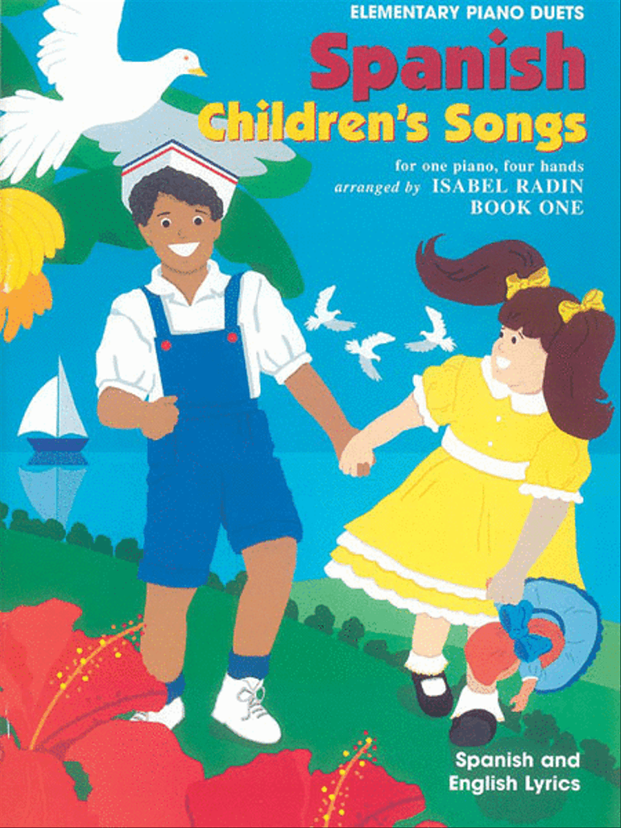 Spanish Children's Songs, Book 1 Easy Piano scores gallery preview page 1