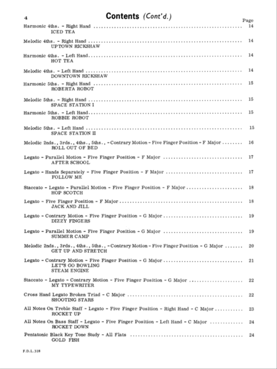 Piano Technic Piano Technic Piano Method scores gallery preview page 3