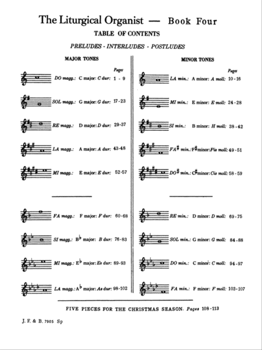 The Liturgical Organist, Volume 4 Organ scores gallery preview page 2