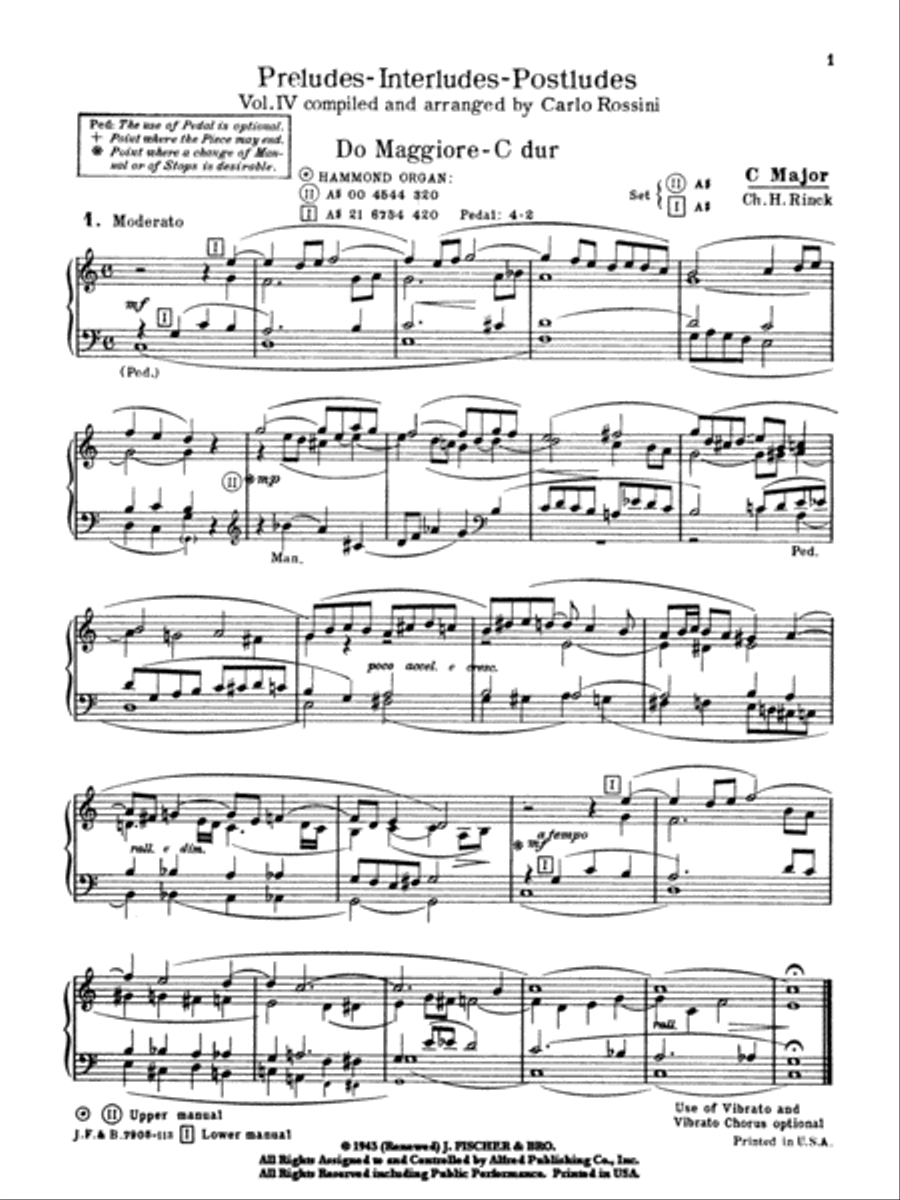 The Liturgical Organist, Volume 4 Organ scores gallery preview page 4