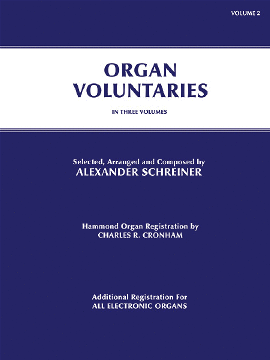 Organ Voluntaries Organ scores gallery preview page 1
