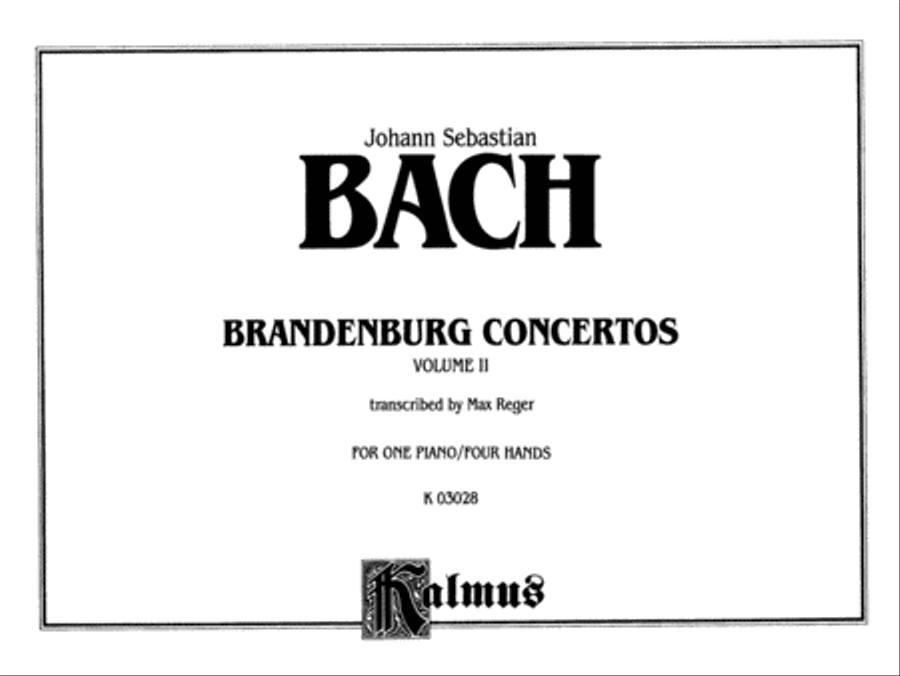 Brandenburg Concertos, Volume 2 Small Ensemble scores gallery preview page 2