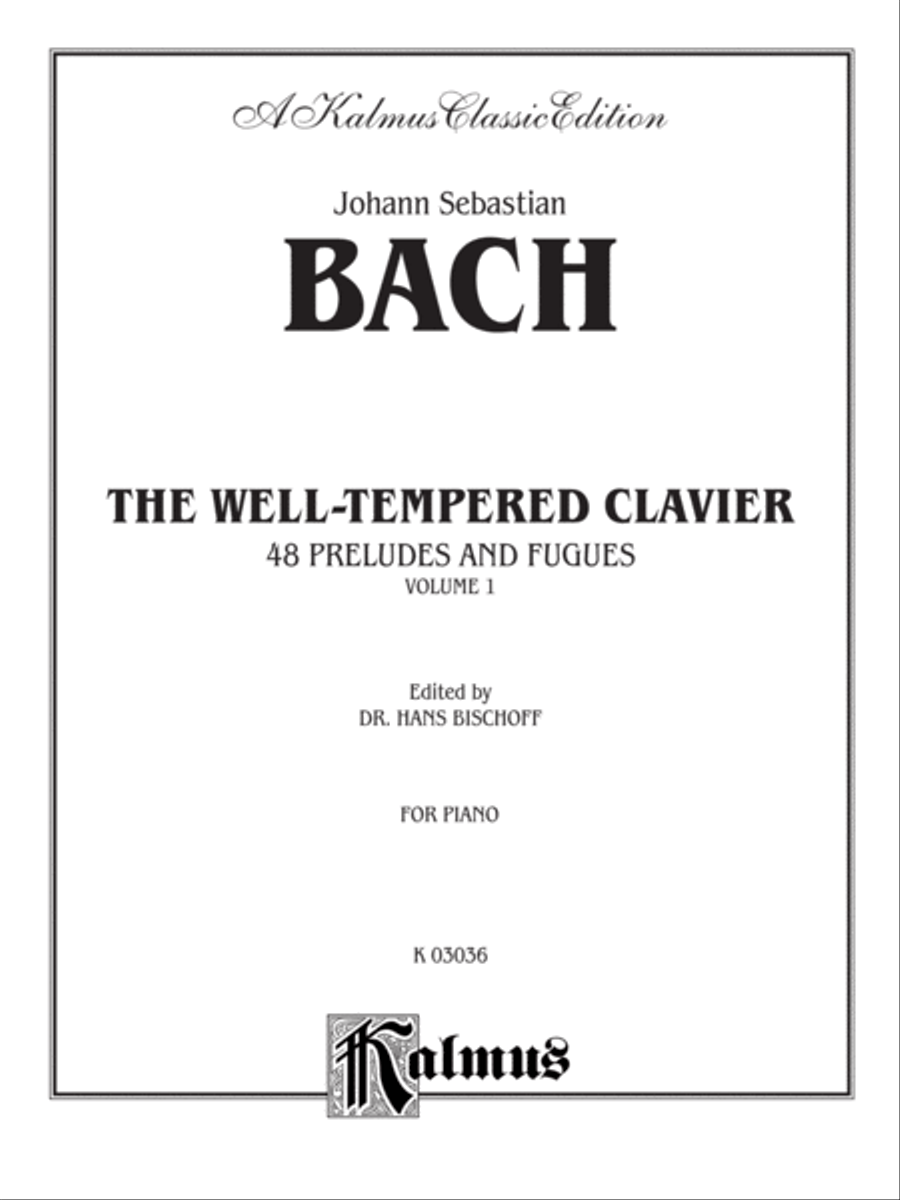 The Well-Tempered Clavier - 48 Preludes and Fugues, Volume 1 Piano Solo scores gallery preview page 2