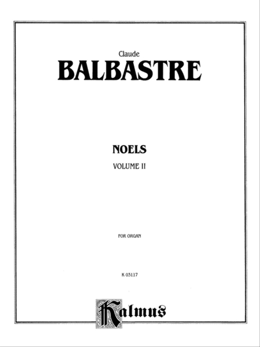 Noels, Volume 2 Noels, Volume 2 Organ scores gallery preview page 2