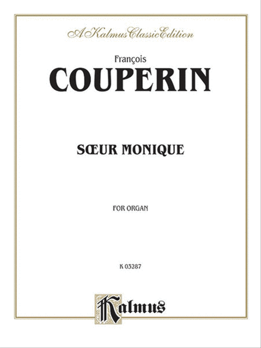 Soeur Monique Organ scores gallery preview page 1