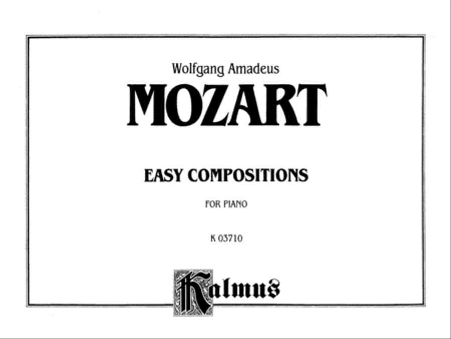 Easy Compositions Piano Solo scores gallery preview page 2