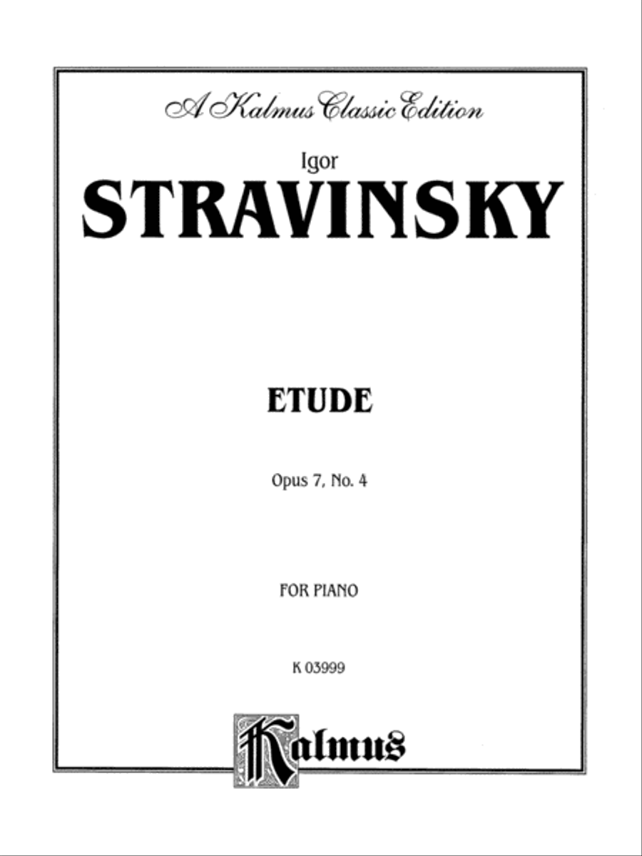Etude, Op. 7, No. 4 Piano Method scores gallery preview page 2